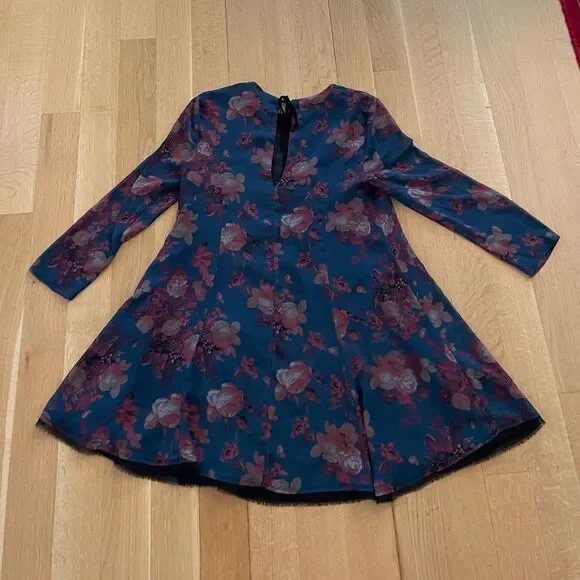 Floral long sleeved dress - Picture 3 of 7